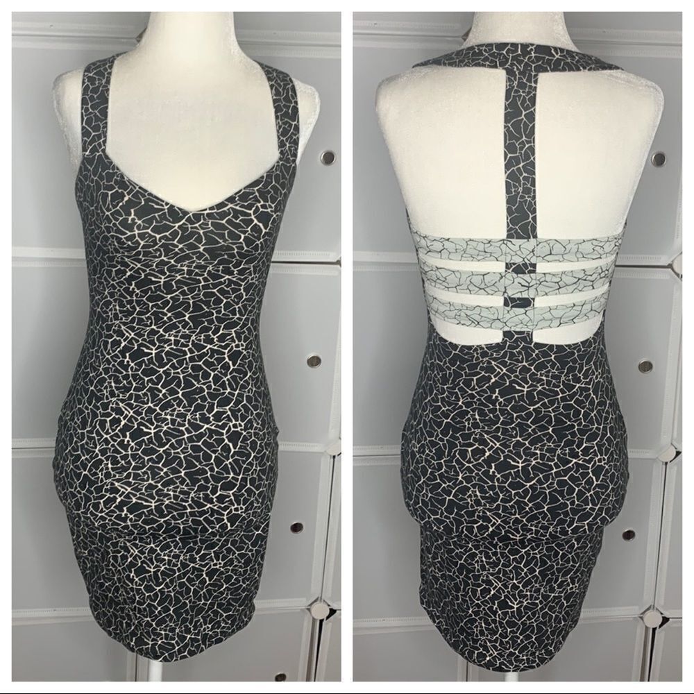 Motel Rocks Cage Back BodyCon Dress Size XS